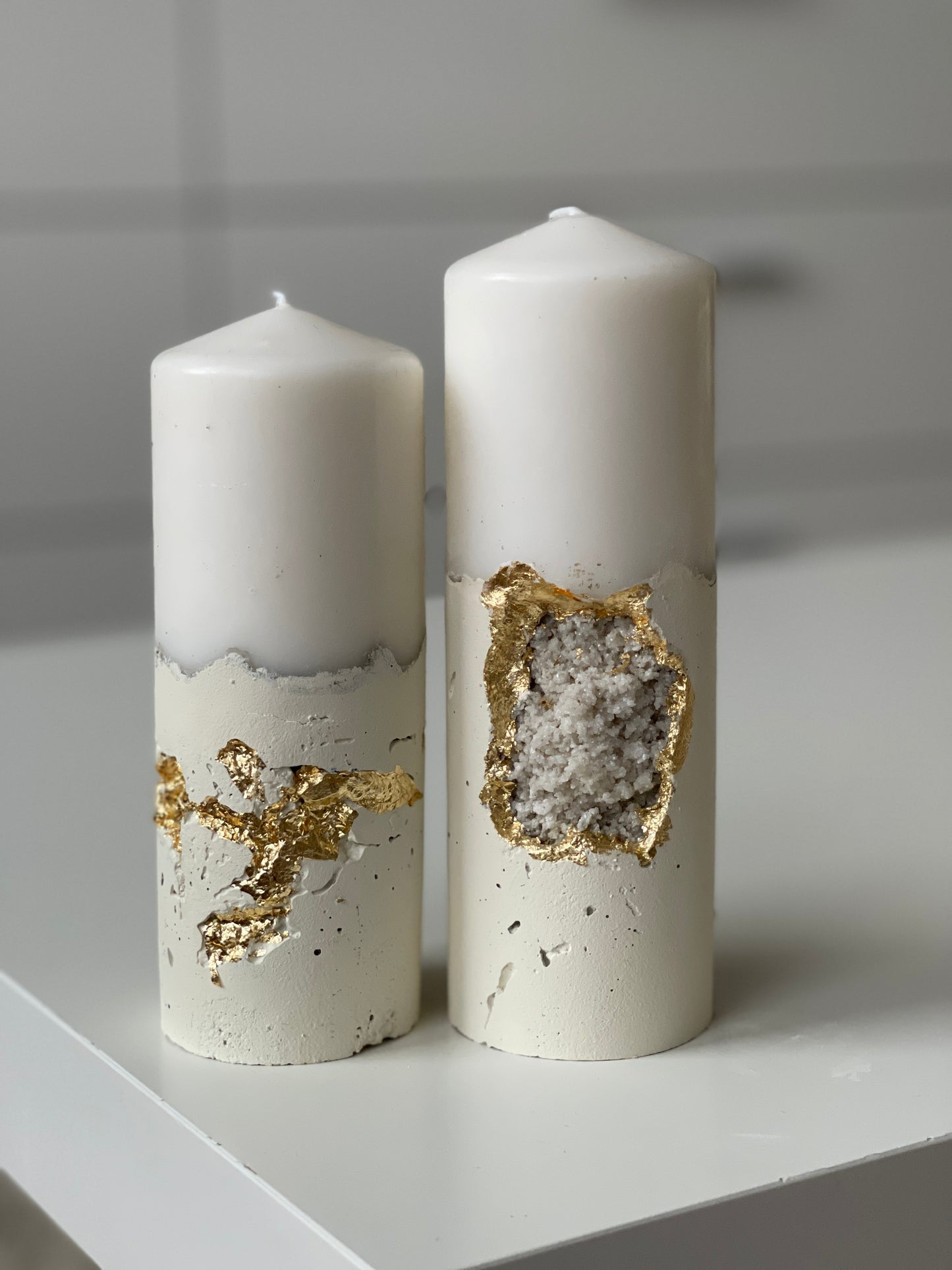 “Marshmallow” Duo Candle Set