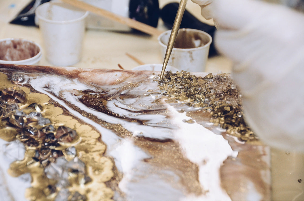 RESIN ART WORKSHOP JUNE 13TH, 2021