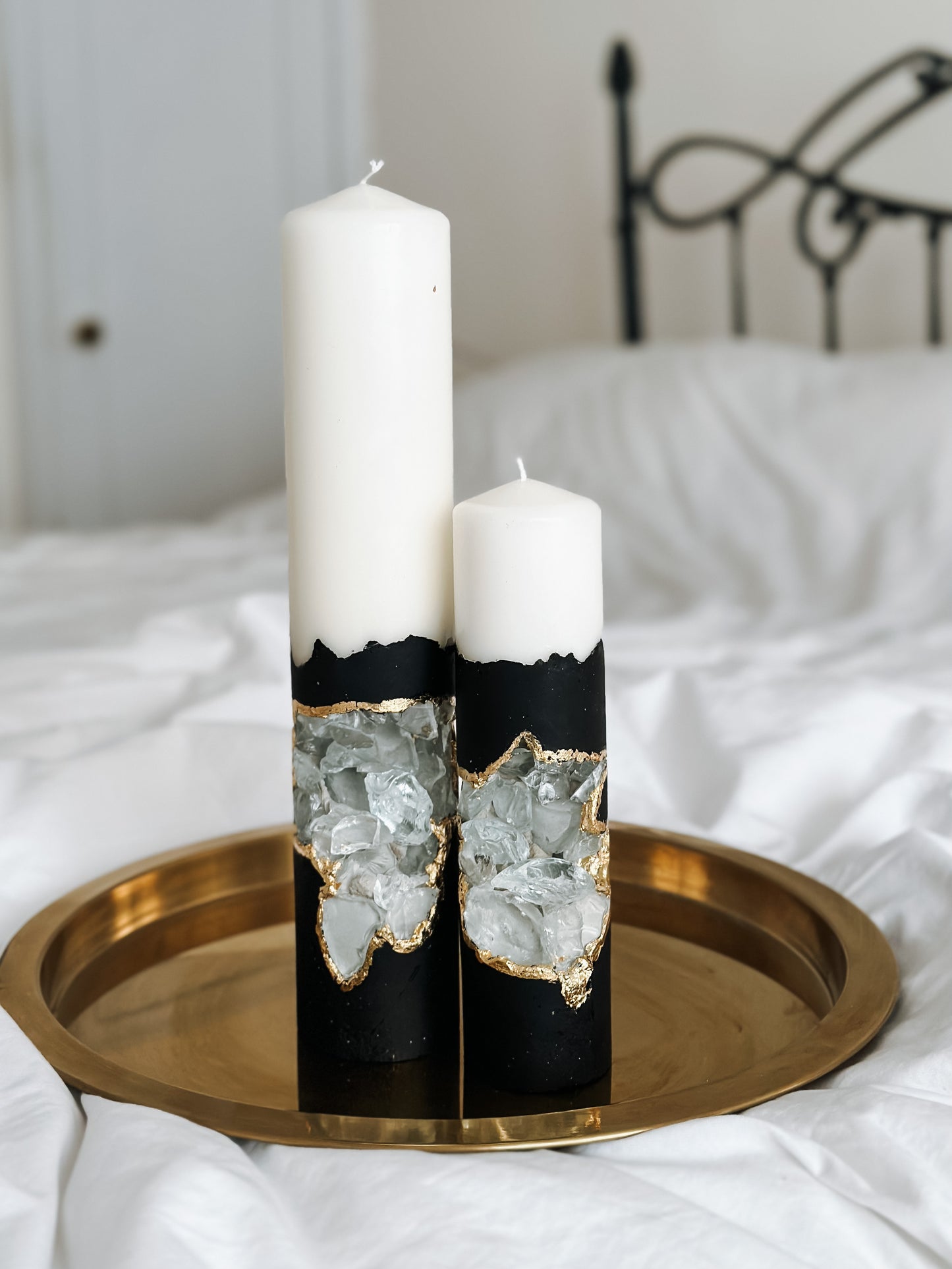 “BLACK VELVET” Duo of Candle Set