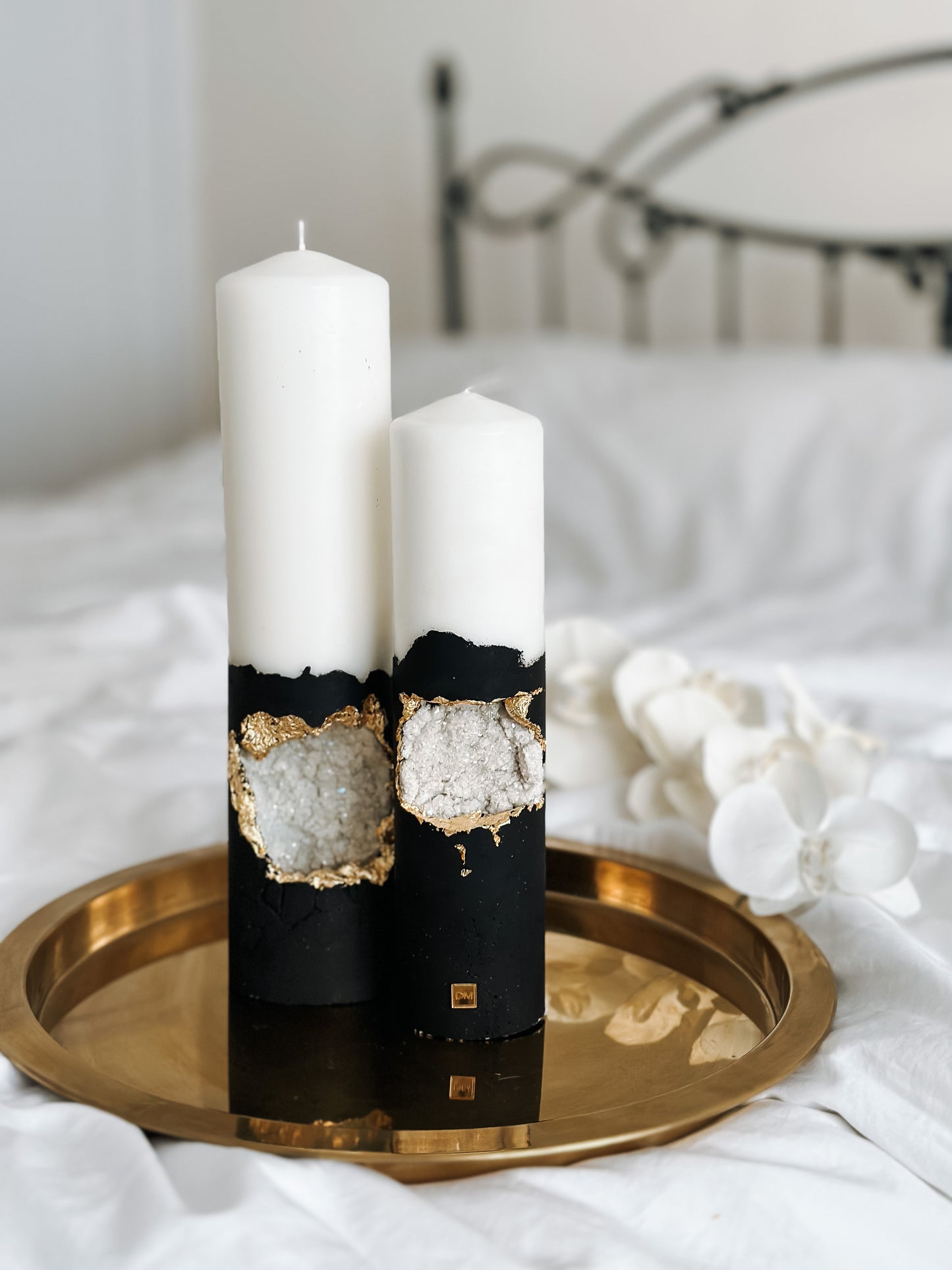 “BLACK VELVET” Duo of Candle Set