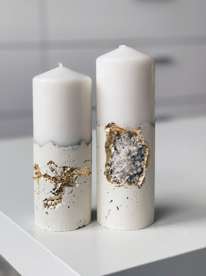 “Marshmallow” Duo Candle Set