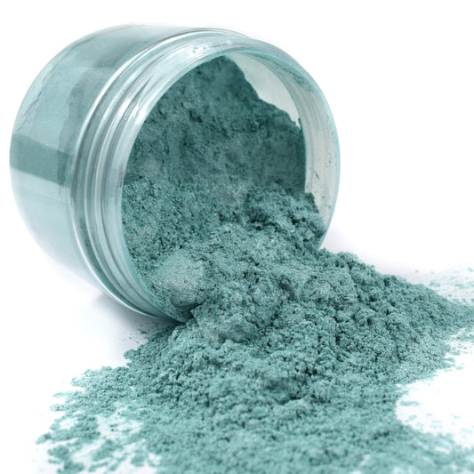 Greek Turquoise Pearl Epoxy Color Powder by Pigmently