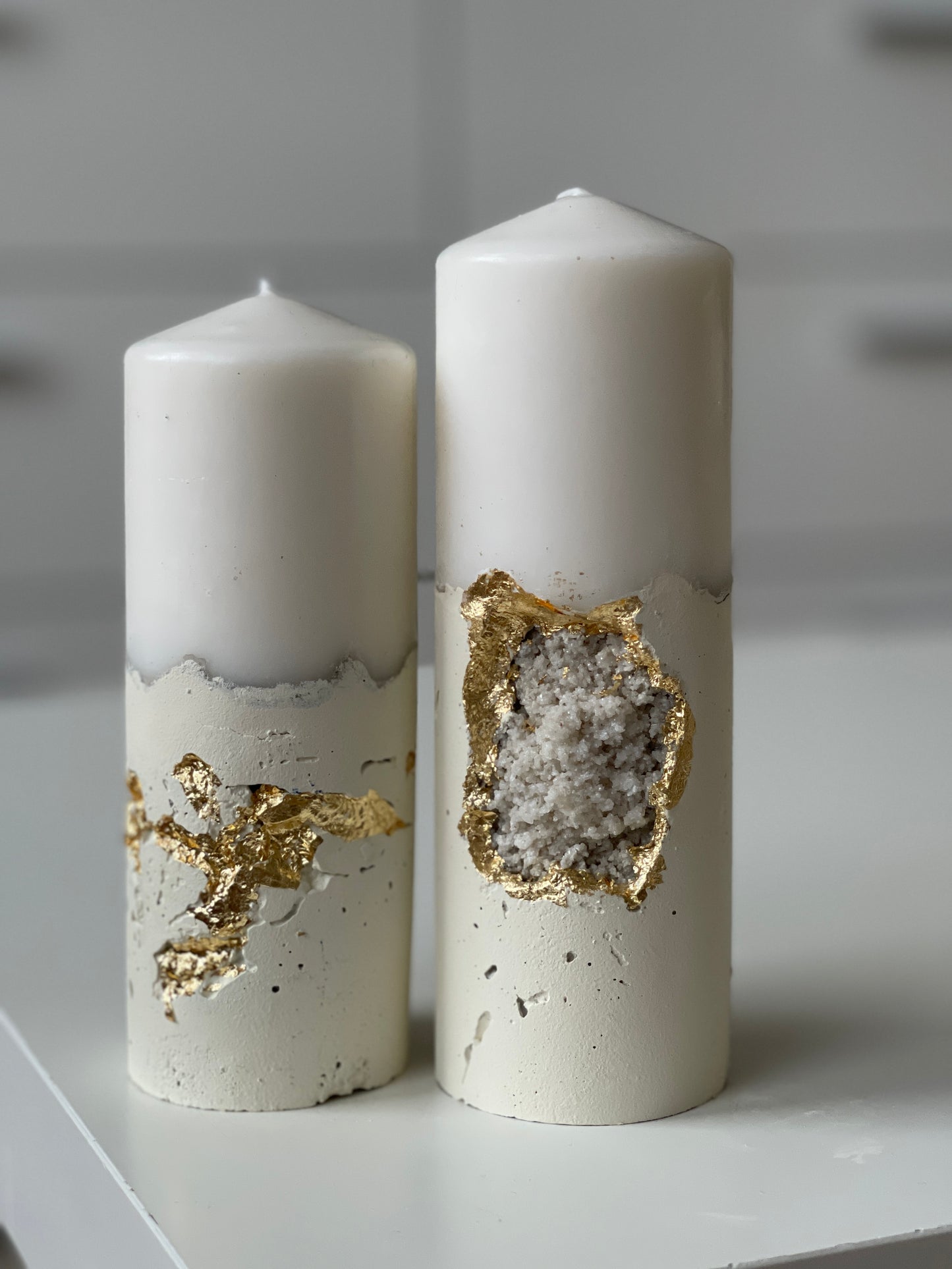 “Marshmallow” Duo Candle Set