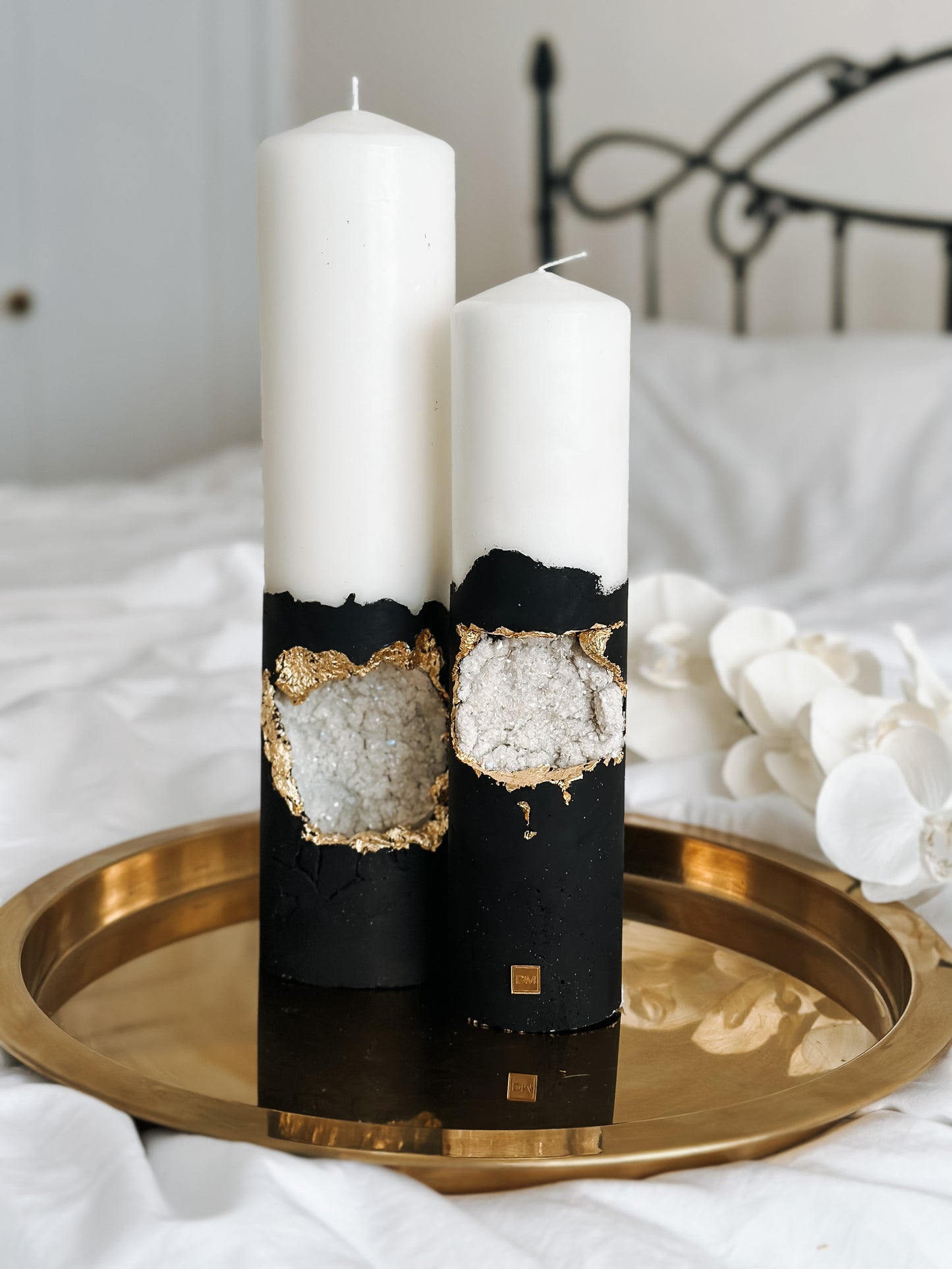 “BLACK VELVET” Duo of Candle Set