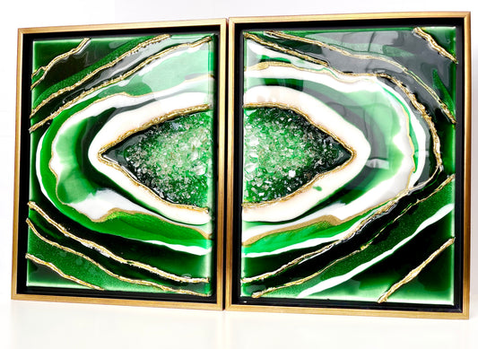 MALACHITE WALL ART